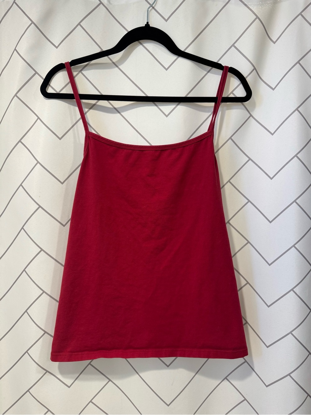 Caslon Deep Red Spaghetti Strap Camisole